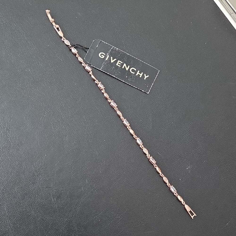 Givenchy Rose Gold Toned Linked Bracelet